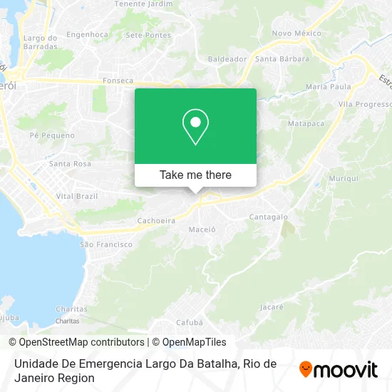 Unidade De Emergencia Largo Da Batalha map