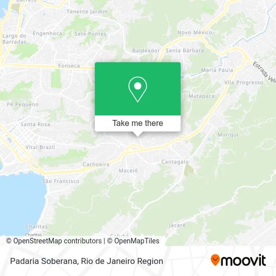 Padaria Soberana map