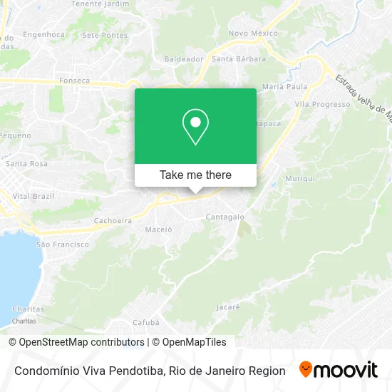 Condomínio Viva Pendotiba map