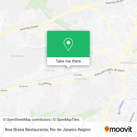 Boa Brasa Restaurante map
