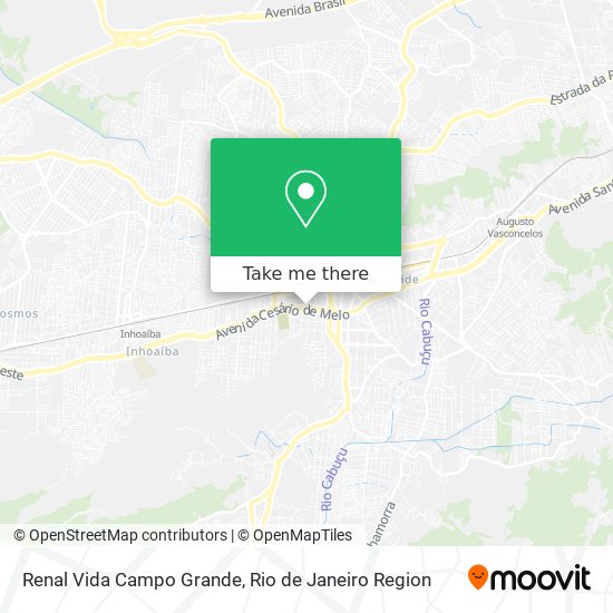 Mapa Renal Vida Campo Grande