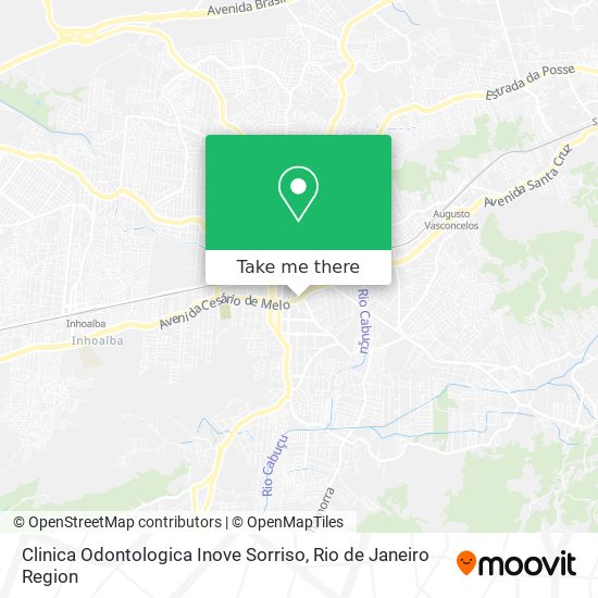 Clinica Odontologica Inove Sorriso map