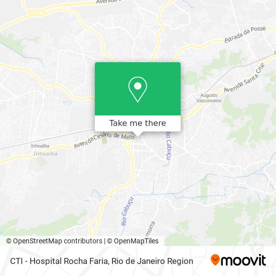 CTI - Hospital Rocha Faria map