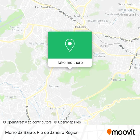 Morro da Barão map