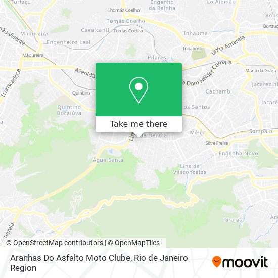 Aranhas Do Asfalto Moto Clube map