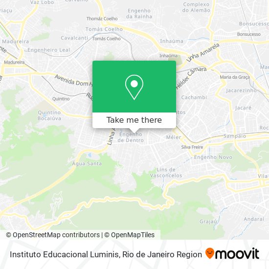 Instituto Educacional Luminis map