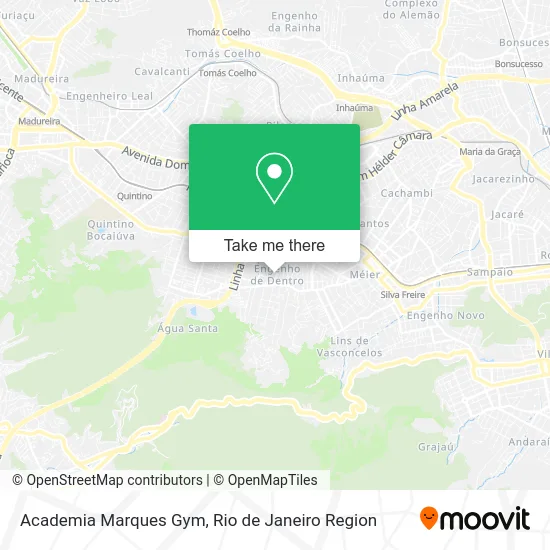 Academia Marques Gym map