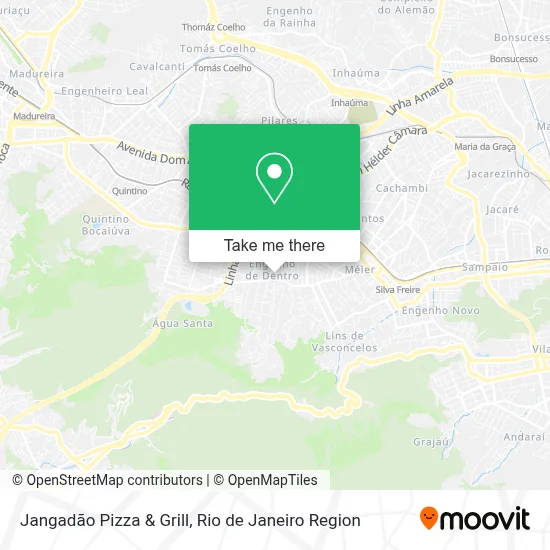 Jangadão Pizza & Grill map