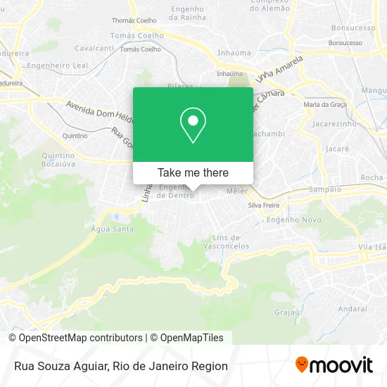 Rua Souza Aguiar map