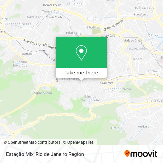 Estação Mix map