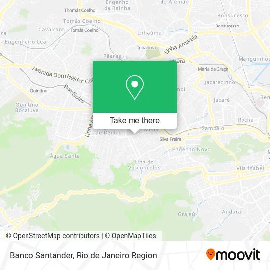 Banco Santander map