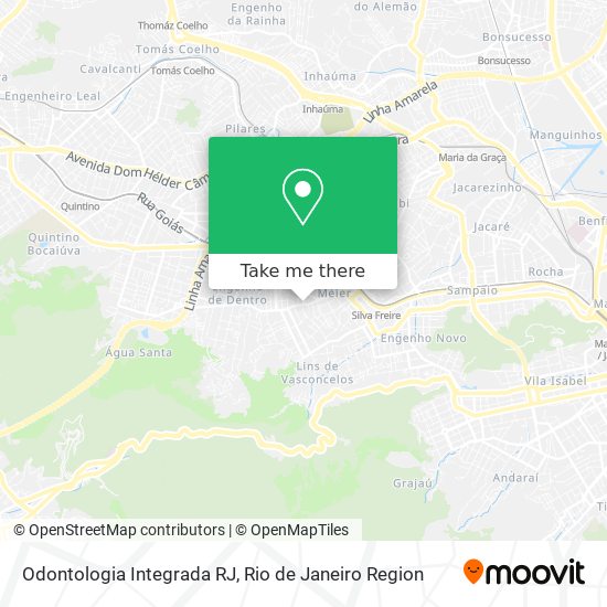 Odontologia Integrada RJ map