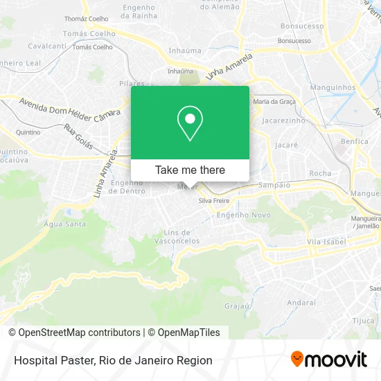 Hospital Paster map