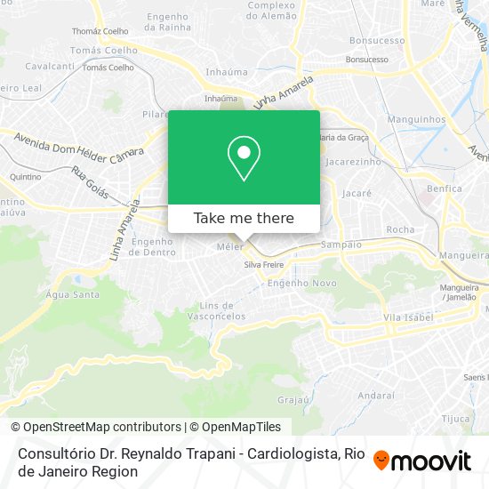 Consultório Dr. Reynaldo Trapani - Cardiologista map