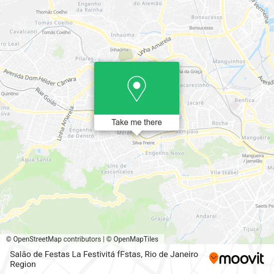 Salão de Festas La Festivitá fFstas map