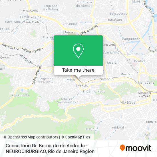 Consultório Dr. Bernardo de Andrada - NEUROCIRURGIÃO map