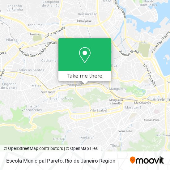 Escola Municipal Pareto map