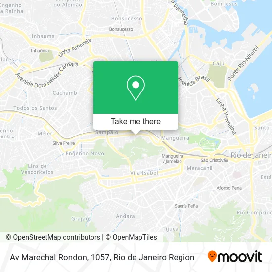 Av Marechal Rondon, 1057 map