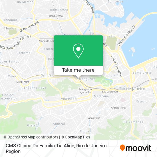 CMS Clinica Da Familia Tia Alice map