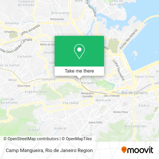 Camp Mangueira map
