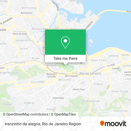 trenzinho da alegria map
