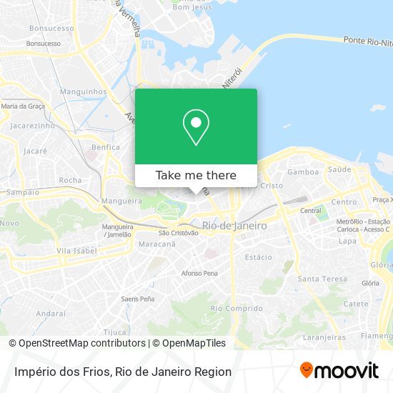 Império dos Frios map