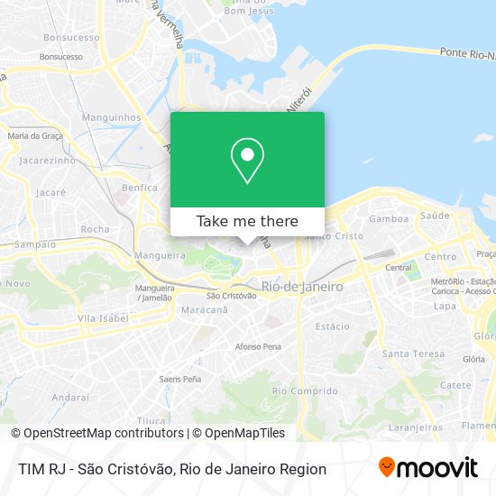 TIM RJ - São Cristóvão map