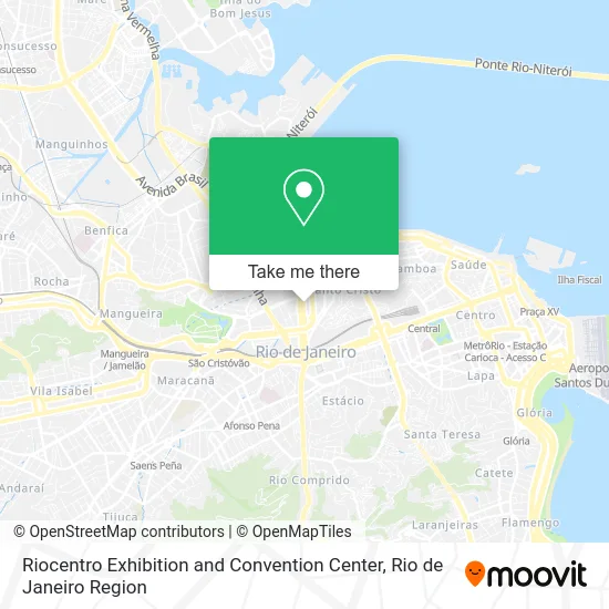 Riocentro Exhibition and Convention Center map