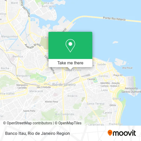 Banco Itau map
