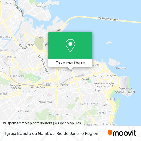 Igreja Batista da Gamboa map