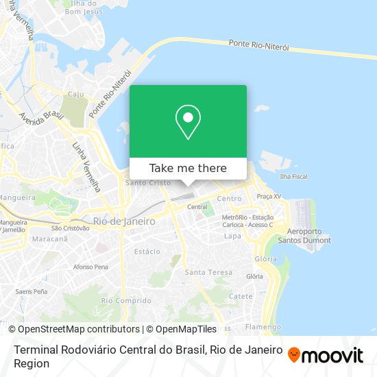 Terminal Rodoviário Central do Brasil map