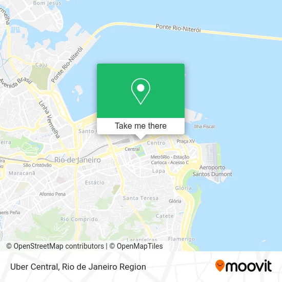 Uber Central map