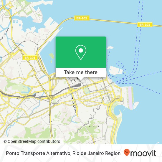 Ponto Transporte Alternativo map