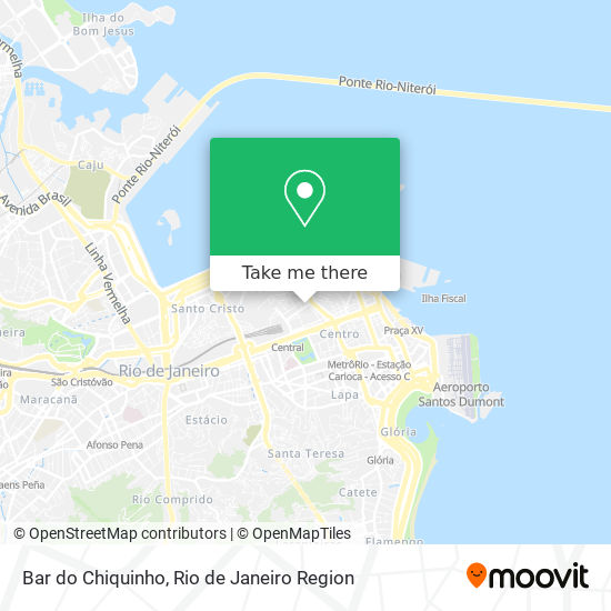 Mapa Bar do Chiquinho