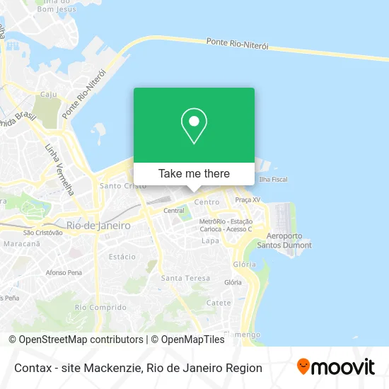 Contax - site Mackenzie map