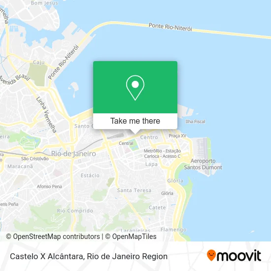 Castelo X Alcântara map