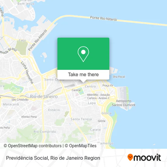 Previdência Social map