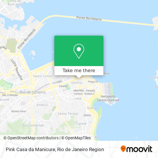Pink Casa da Manicure map