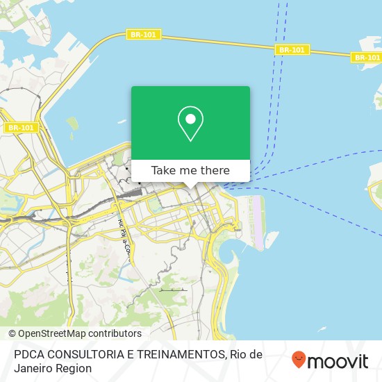 PDCA CONSULTORIA E TREINAMENTOS map