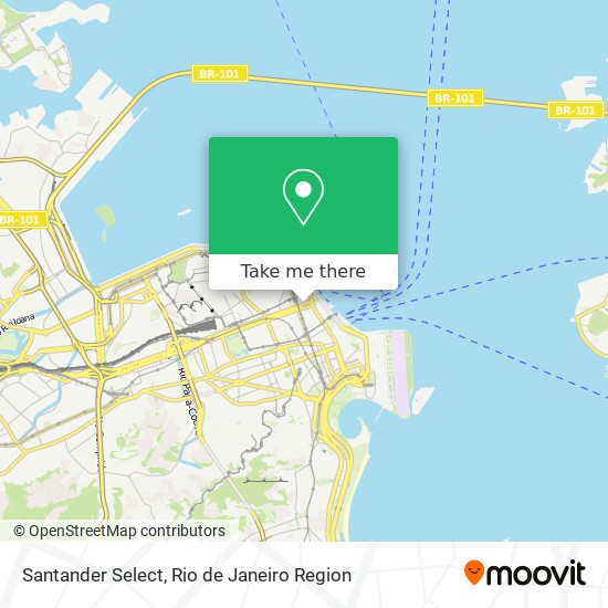 Santander Select map