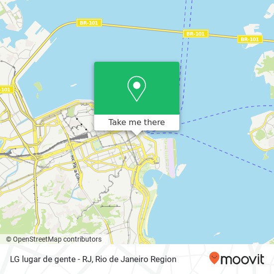 LG lugar de gente - RJ map