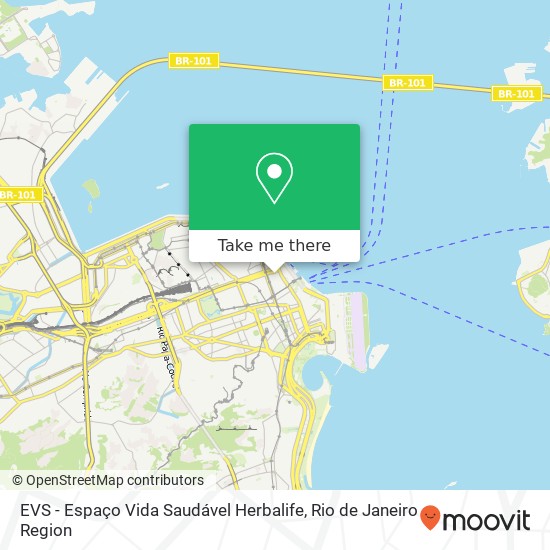 EVS - Espaço Vida Saudável Herbalife map