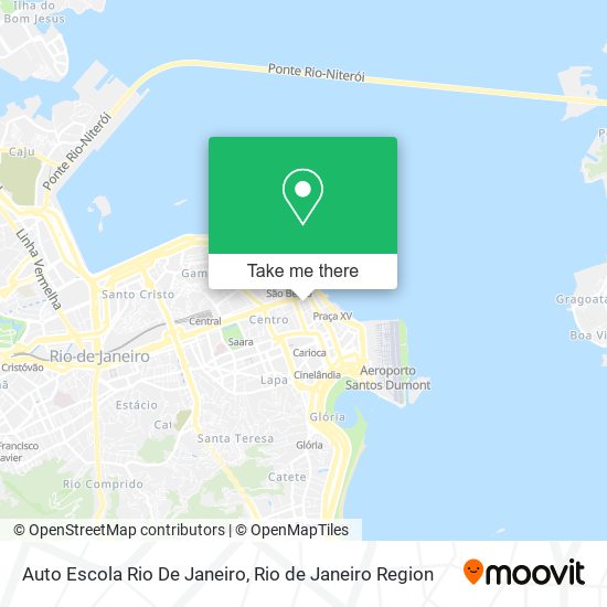 Mapa Auto Escola Rio De Janeiro