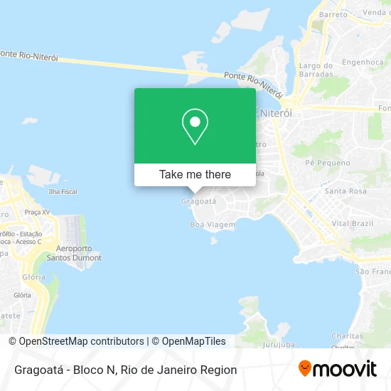 Gragoatá - Bloco N map