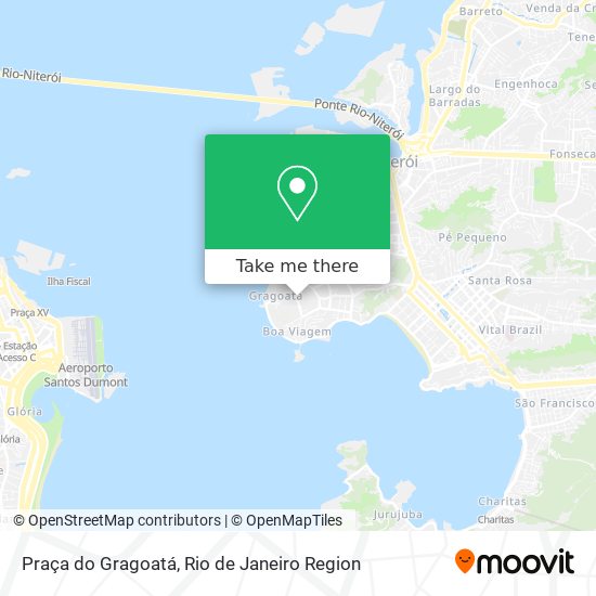 Praça do Gragoatá map