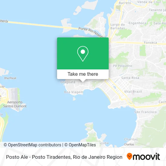 Posto Ale - Posto Tiradentes map