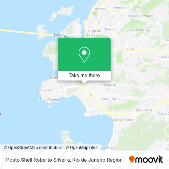 Posto Shell Roberto Silveira map