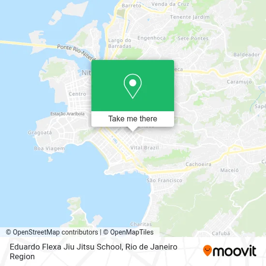 Eduardo Flexa Jiu Jitsu School map