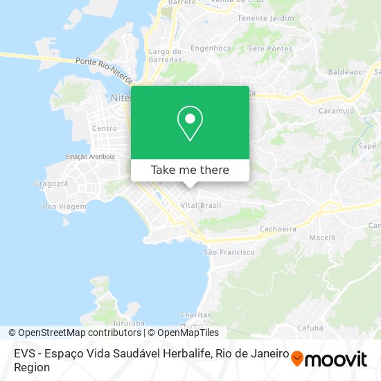 EVS - Espaço Vida Saudável Herbalife map