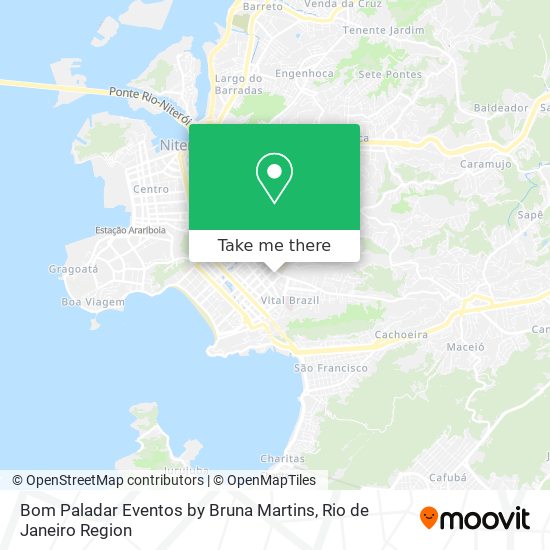Bom Paladar Eventos by Bruna Martins map